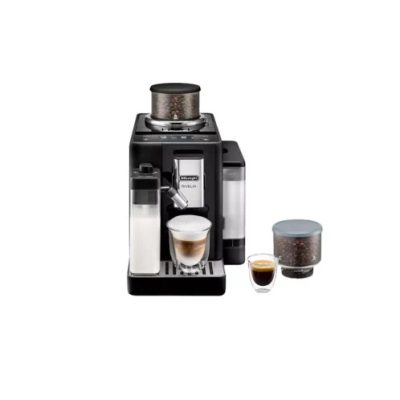Delonghi Rivelia Fully Automatic Bean to Cup Coffee Machine - Black | EXAM440.55.B