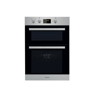 Indesit Built-in Double Electric Oven - Stainless Steel | IDD6340IX