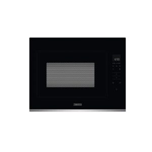 Zanussi Built In Microwave Black With Steel Trim | ZMBN4SX