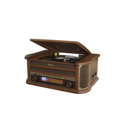 Roadstar 6-In-1 Wooden Retro Radio /CD/USB/Bluetooth | ROAHIF-1993BT