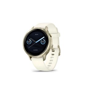 Garmin Venu 4 41mm Lunar Gold with Bone Silicone Band | 010-03013-00