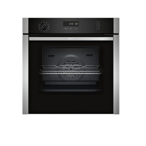 Neff Slide & Hide N50 Electric Pyrolytic Single Smart Oven – Stainless Steel | B6ACH7AN7B