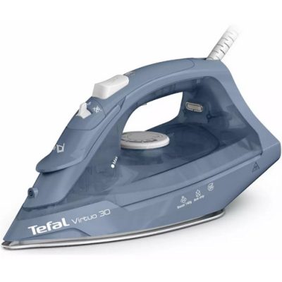 Tefal Virtuo 30 Steam Iron - Blue | FV2C64G0