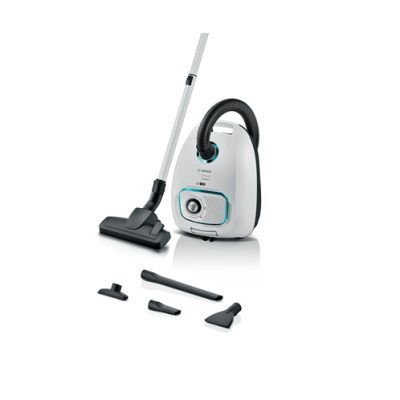 Bosch Series 4 Bagged Vacuum Cleaner - White | BGB41HYGGB