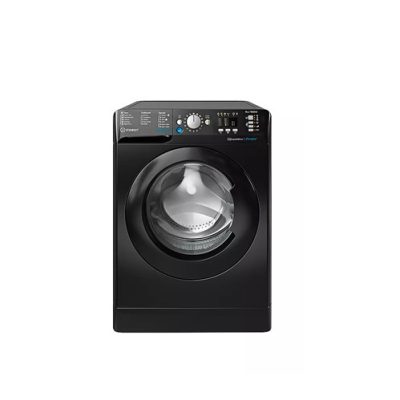 Indesit 8kg 1600 Spin Washing Machine - Black | BWA81684X