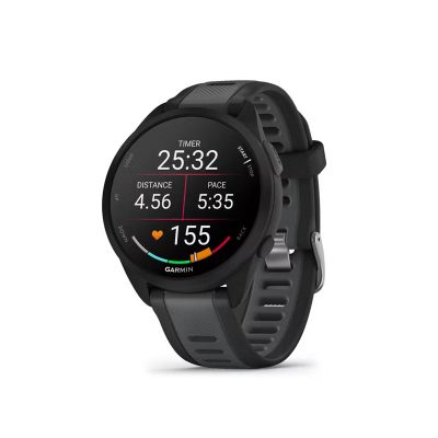 Garmin Forerunner 165 | 43mm | Black/Slate Grey | 010-02863-20