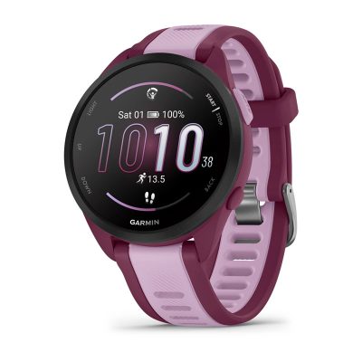 Garmin Forerunner 165 Music, Fuchsia and Coral – 010-02863-33