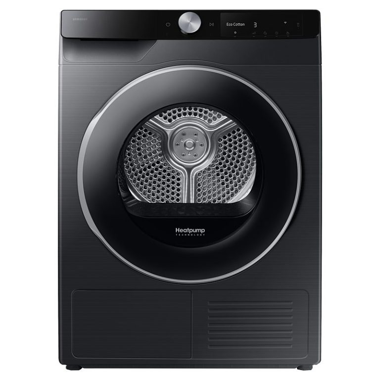 Samsung Series 6 AI Energy Heat Pump Tumble Dryer – Black | DV90DG6845LBU1