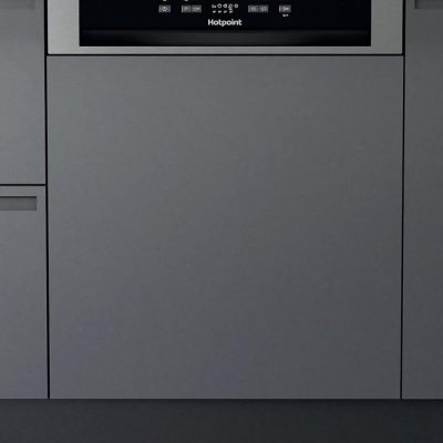Hotpoint Semi Integrated Dishwasher Stainless Steel | H3BL626XUK