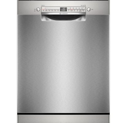 Bosch Series 2 Freestanding Dishwasher with Cutlery Tray - Inox | SMS2HVI67G