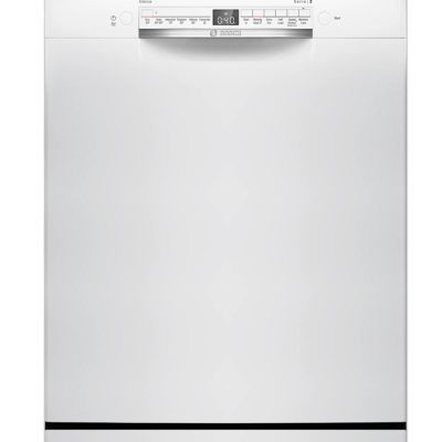Bosch Series 2 Freestanding Dishwasher with Cutlery Tray- White
