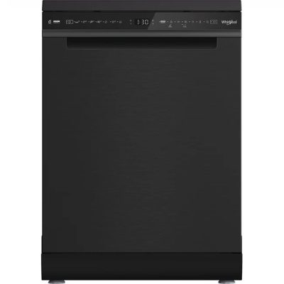 Whirlpool Freestanding Dishwasher - Black Steel | W8FHS61BSUK