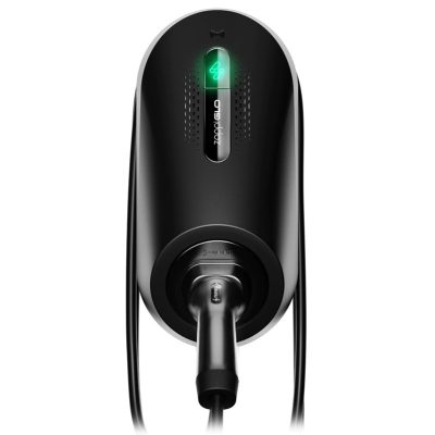 MyEnergi zappi GLO 7kw Black Tethered