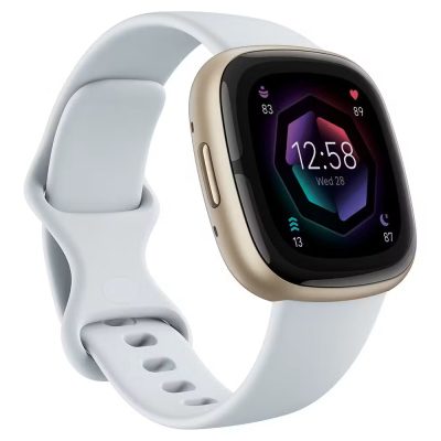 Fitbit Sense 2 Smartwatch | Blue Mist / Soft Gold Aluminium