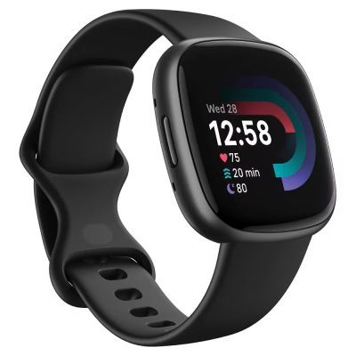 Fitbit Versa 4 Smartwatch | Black & Graphite