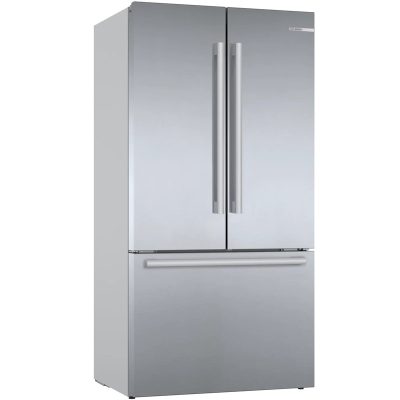 Bosch Series 8 French Door American Fridge Freezer - Brushed Steel | KFF96PIEP