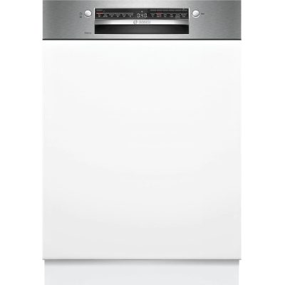 Bosch Series 2 Semi Integrated Dishwasher 60cm - Brushed steel | SMI2HTS06G