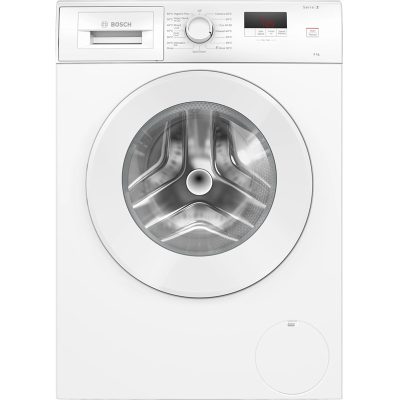 Bosch Series 2 Washing Machine White 8KG 1400 Spin | WGE03408GB