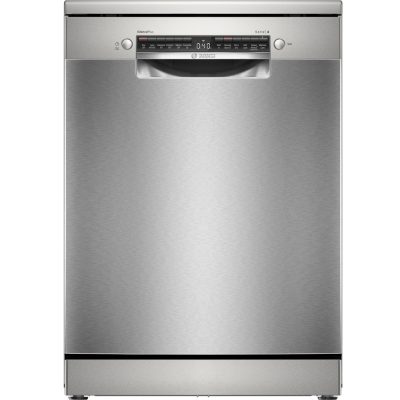 Bosch Series 4 Freestanding Dishwasher - Brushed Steel | SMS4EMI06G