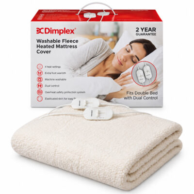 Dimplex Double Fleece Mattress Cover – Dual Control