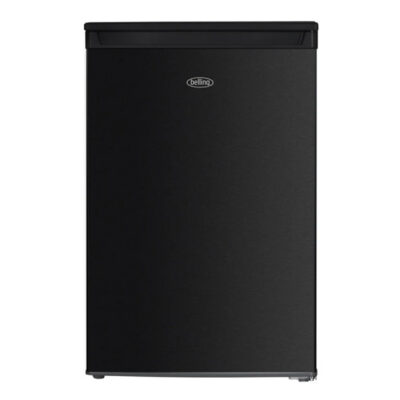 Belling 55cm Freestanding Undercounter Fridge with Icebox - Black | BR110BKIX